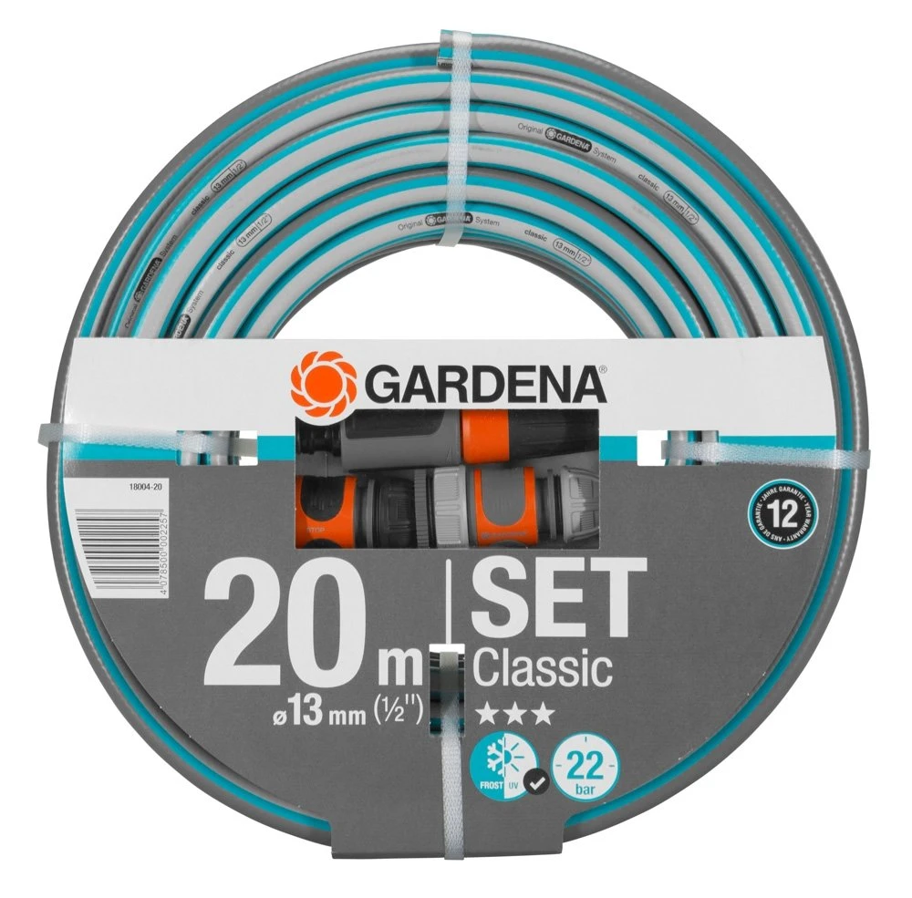 GARDENA Tuinslang Classic + Arm 1/2 Inch 20m