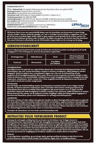 KB Muizen Lokdoos Pasta 'Generation Pat' 2 Stuks - Image 2