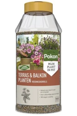 Pokon Terras & Balkon Planten Voedingskorrels 1800g